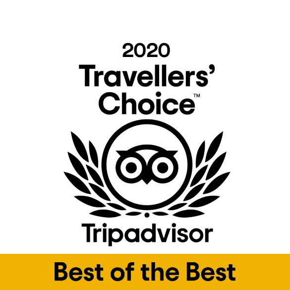 Tripadvisor Travellers' Choice 2020