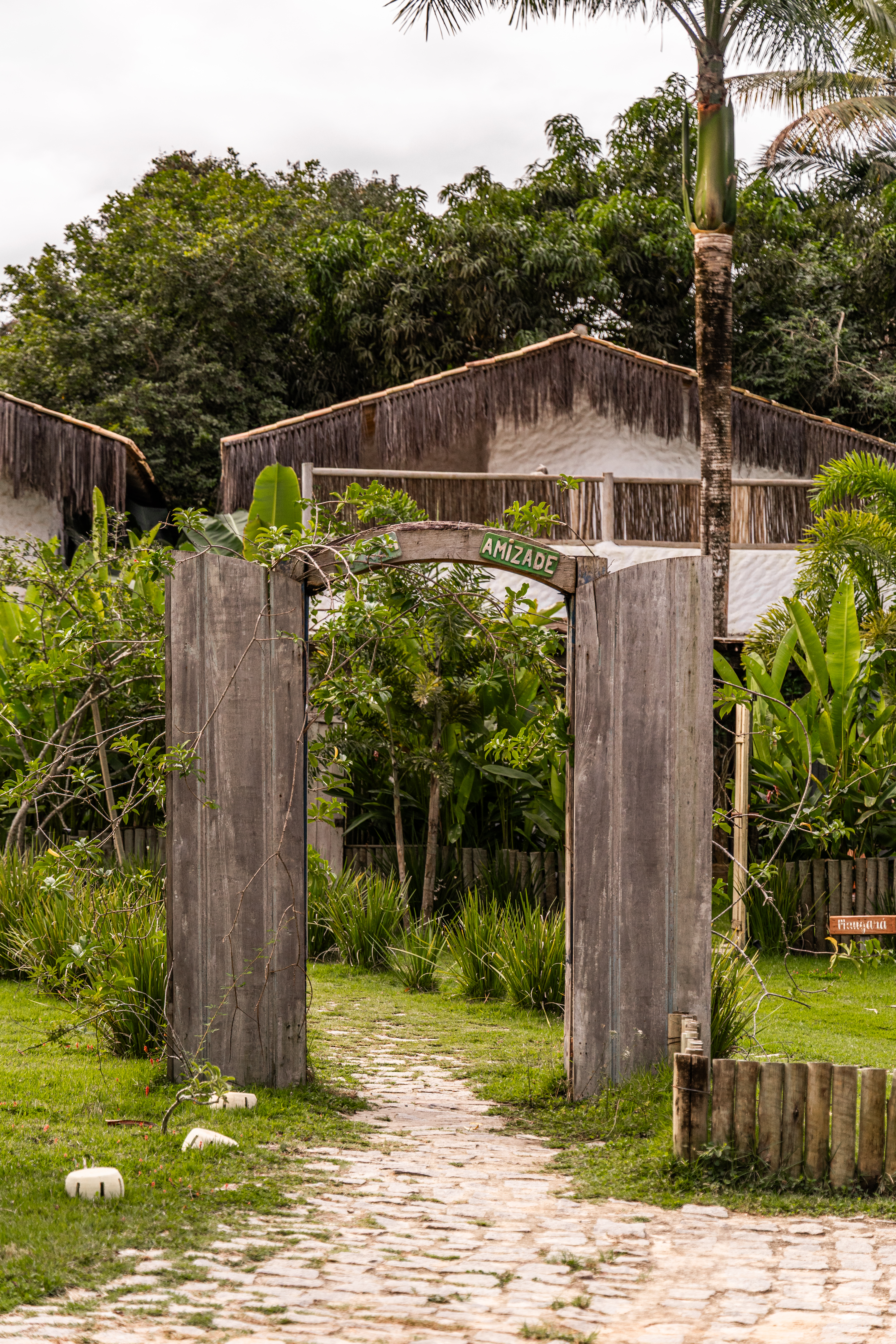 Entrada do Bahia Bonita em Trancoso